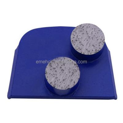 China LAVINA Grinding and Polishing Diamond Metal Shoe Link Grinding Abrasives Pad for Concrete Floor Grinder for sale