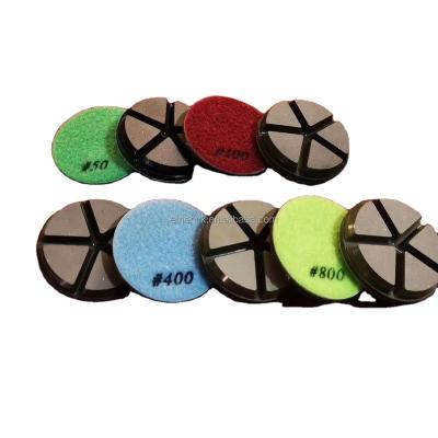 China Polished Concrete Floor Polishing Grinding Concrete Parquet Wax Diamond Polishing Pad Abrasive Ceramic Stone Pad 3