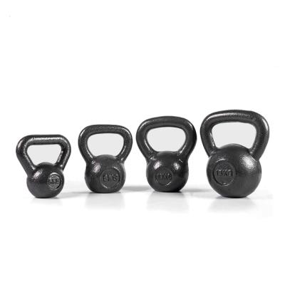 China Pro Grade Anti-Slip Wholesale Powder Coated Fitness Competition Cast Iron Kettlebell Custom Handle For Exercise for sale