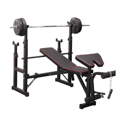 China Modern High Quality Commercial Home Fitness Equipment Gym Training Weight Bench Adjustable Press Bench for sale