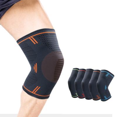 China High Quality 5mm Elastic Knee Compression Sleeve Support Knee Compression Support 5mm Elastic Sleeve Elastic Running for sale