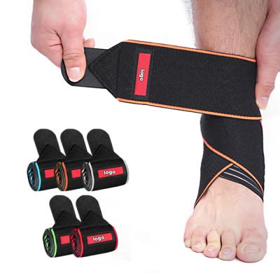 China Compression Gym Elastic Sports Adjustable Ankle Brace Support 2019 Factory Wholesale Gym Elastic Sports Adjustable Ankle Brace Support Men and Women for sale