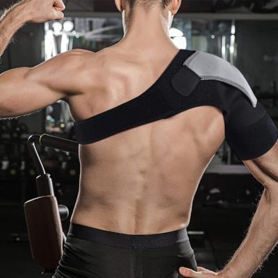 China Hot sale adjustable unisex breathable sports shoulder brace walmart breathable shoulder brace for women and men for sale