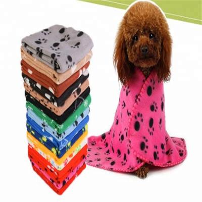 China Viable Hot Sales Design Wholesales Cheap Pet Cat Fleece Dog Blanket for sale