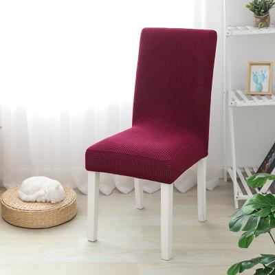 China Durable Hot Sale Custom Digital Printed Polyester Chair Cover For Dining Room for sale