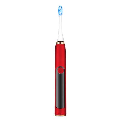 China 2020 New Design Battery Operated LED Panel Rechargeable Electric Toothbrush For Adult for sale