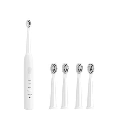 China Powerful Motor Five Modes USB Charging Sonic Toothbrush Manufacturer Battery Electric Toothbrush for sale