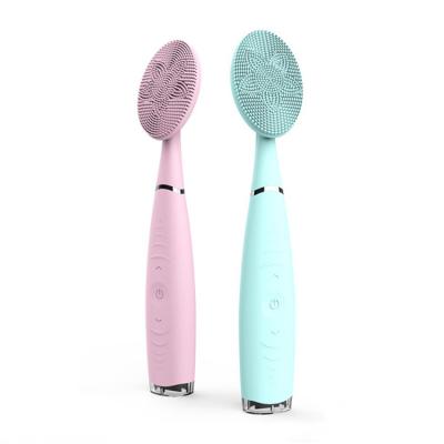 China Face Lift 5 Adjustable Speed ​​Adjustable Speed ​​Brush Face Detergent Massage Rechargeable Handheld Facial Cleansing Machine for sale