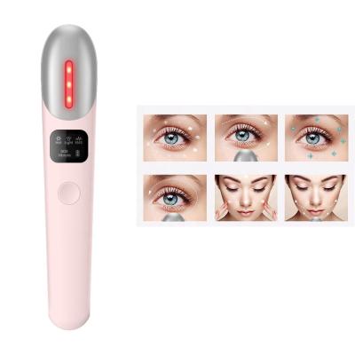 China Portable Hot Compress Skin Care Anti-Puffiness Red Light Care And Lip Care Magic Eye Device for sale