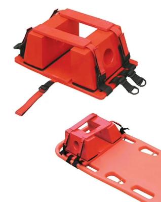 Cina Immobilizzatore della testa universale rosso NBR Spine Board Head Immobilizer in vendita