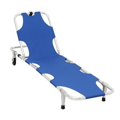 China Emergency Rescue Aluminium Folding Stretcher First Aid Devices for sale