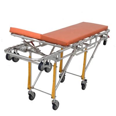 China Aluminum Alloy Automatic Loading Ambulance Stretcher CE Certificate for sale