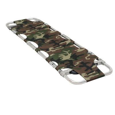 China Class I Instrument Classification Aluminum Alloy Camouflage Emergency Transfer Stretcher for sale