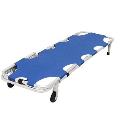 China CE Aluminium legering Eerste Hulp Stretcher Medische ambulance Klappbare Stretcher Te koop