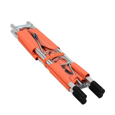 China Aluminum Alloy Double Fold Stretcher CE Certified Two Fold Stretcher for sale