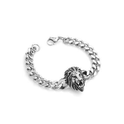 China Environmentally Friendly Hot Selling Jewelry Men Stainless Steel Chain Male Cuban Bracelet for sale