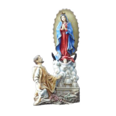 China Europe Polyresin Open Series Maria Religious Statue For Catholic Decoration for sale