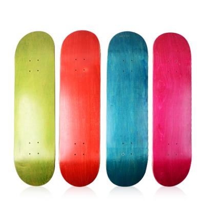 China New Design Canadian Maple Skateboards Multi Color Optional 7ply Blank Professional for sale