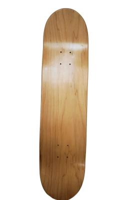 China 2024 New Style Blank 7 Schicht Ahorn Konkaven Doppel Kick Standard Skateboard zu verkaufen