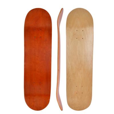 China Maßgeschneidertes 7.25-9.0 Zoll PRO-Blank-Skateboard zu verkaufen