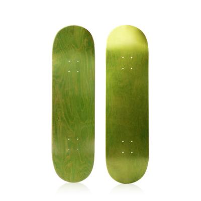 China Pressão a frio Técnica 7ply Maple Concave Professional Double Kick Skateboard à venda