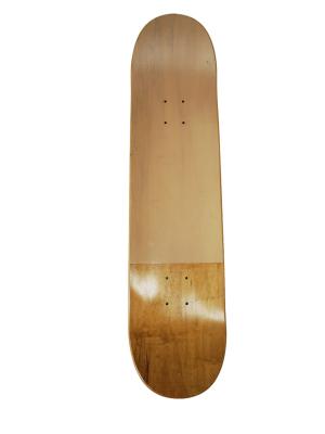 China Lichte Canadese Blank Skateboard Decks Natuurlijk Hout Skateboard OEM Te koop