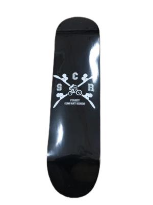 China HD Printed Graphics Canadaanse Maple Wood Skateboards Te koop