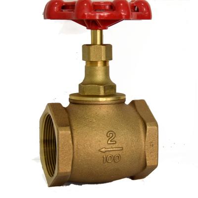 China General Good Quality Brass Forged Thread Globe Valve JIS Standard Price for sale