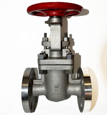 China Diesel Water 110mm PN16/PN25 Stainless Steel Slide Flange Manual Gate Valve Used In Water Oil Gas FM Approved for sale