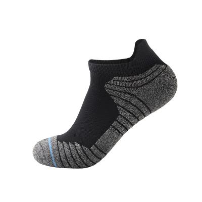 China Wholesale Custom Antibacterial Men's Cotton Single Support Band Ankle Socks for sale