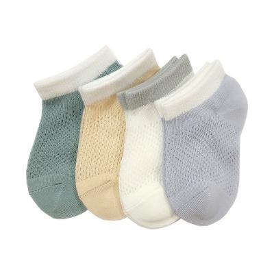 China Fashion Antibacterial Custom Small Shoes Logo Cotton Infant Short Organic Socks For Baby for sale