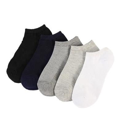 China Competitive Price Summer Antibacterial Ultra Thin Cotton Mesh Men Ankle Socks for sale