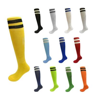 China Anti-Foul Bars Sole Football Terry Seamless Long Sport Socks Sweat Absorbent Socks for sale