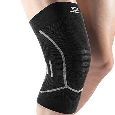 China Breathable Gym Products X-Way Patella Protect Knee Sleeve Knee Support Copper Ion Elastic Knee Brace for sale