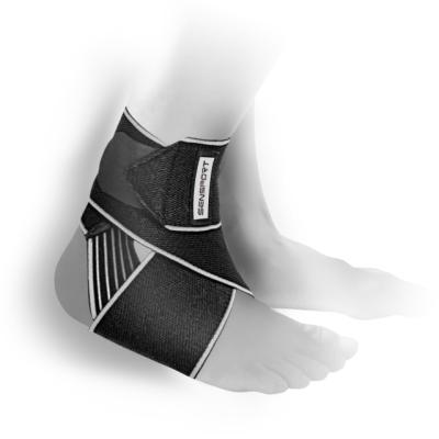 China Hot Selling Adjustable Elastic Ankle Brace Neoprene Ankle Straps Sports Ankle Support Brace With Strap for sale