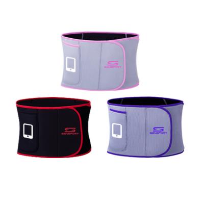 China Polyester Sweat Waist Trimmer Weight Loss Waist Trainer Belt Premium Slimming Body Waist Shaper For Women Men for sale