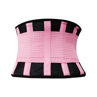 China Adult Waist Trimmer With Support Bar Waist Trainer Slim Breathable Belt For Slimming Body Shaper for sale