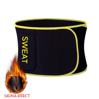 China Hot Sale Adult Sweat Waist Trimmer Belt Quickly Work Out To Sweat To Lose Weight Waist Trainer For Women Men for sale