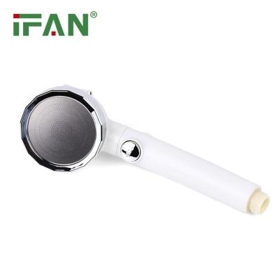 China Without Slide Bar IFAN Hot Sale Portable Handheld Shower Head Multi Function High Pressure Shower Head Water Saving Bathroom Shower Head for sale