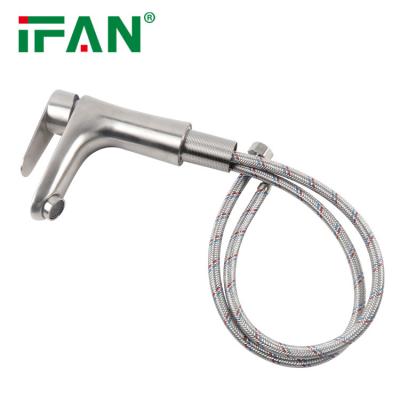 China Thermostatic Faucets IFAN High Quality Bathroom Basin Faucets Stainless Steel Single Handle Basin Faucet for sale