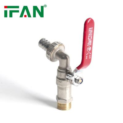 China Traditional IFAN Electroplated Kitchen Sink Taps Faucet Morden Style Basin Faucets For Supply Water Switch for sale