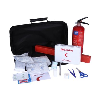 China Emergency Car Assistance Kit 55pcs Safety Car Kit with Digital Air Compressor Roadside Assistance Kit Customized for sale