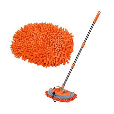 China 47.5 Inch Car Wash Station Brush Broom Glove Tool Car Wash Indoor Outdoor Brush With Long Handle Kit for sale