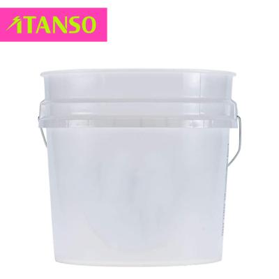 China 5L 10L Plastic Portable Plastic Car Wash Bucket With Vehicles Cleaner Grit For Car Wash for sale