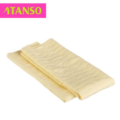 China Sheepskin Leather Chamois Drying Cloth Car Drying Towel Real Leather Super Absorbent Natural Chamois Quick Dry Cloth Accessory for sale