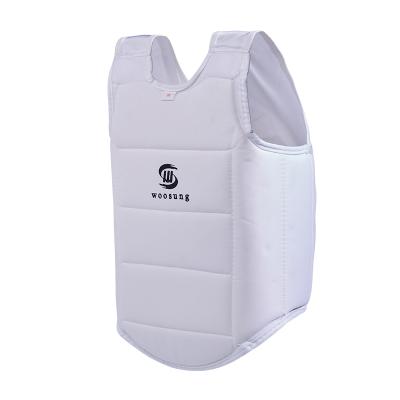 China Muttahida Majlis-e-Amal Chest Guard wkf Karate Protective Chest Protector For All Karate Equipment for sale