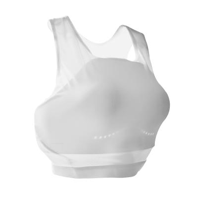 China Karate Protective Women Chest Bra Sports Karate Gears Safety Women Bra Chest Protector Karate Gears Women Chest Protector Bra for sale