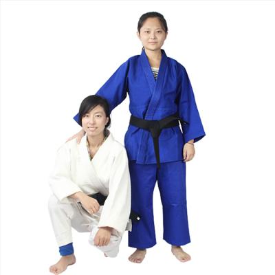 China Comfortable hot sale karate suit in 2021 wkf approved blue women karate suit karate suit for sale