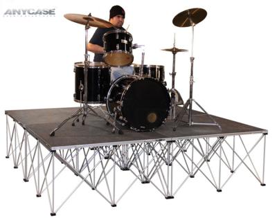 China Hotel ACS Drum Stage Platform Portable Riser Stage for Big Music Festival Events for sale