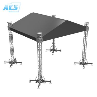 China Events Lighting Truss System ACS Cheap Stage Aluminum 6061 Truss With Roof System For Sale for sale